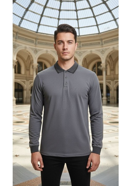 Büyük Beden Erkek Polo Yaka Uzun Kol indirimleri