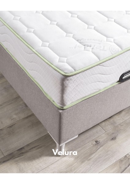 Rüya Form Tek Kişilik Yatak Baza Başlık Seti (100 x 200)