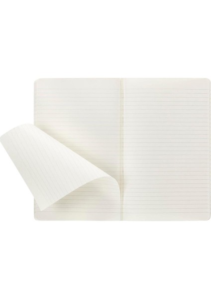 Çizgili Cahier Not Defteri 3’lü Set L Boy Siyah