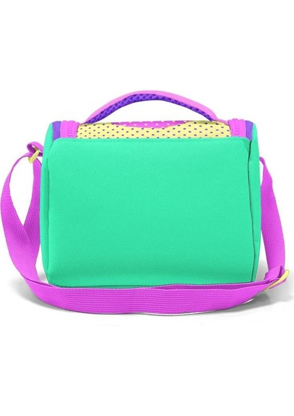 Sarı Pembe Sevimli Köpek Desenli Thermo Beslenme Çantası 11752