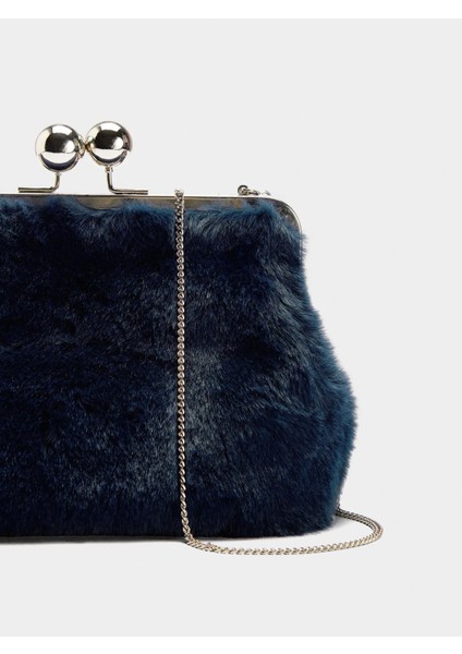 Kürk Efektli Party Çanta fiyatları