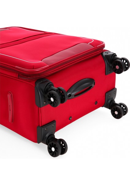 Körüklü Kumaş 3’lü Valiz Seti – 360° Dönebilen Tekerlekli, Şifreli, Hafif ve Dayanıklı