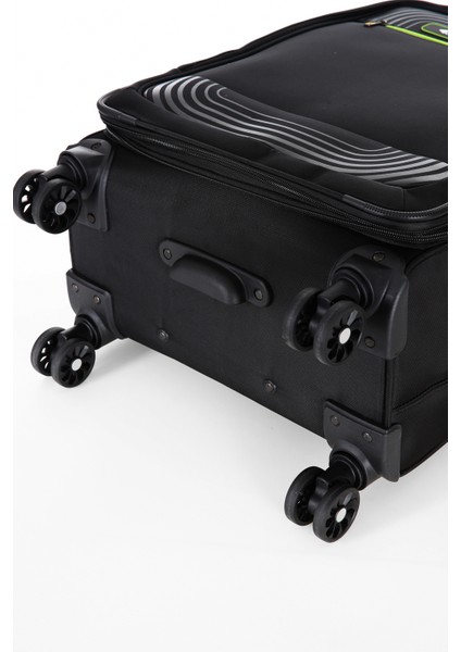 Kumaş Körüklü 4 Tekerlekli Şifreli Ultra Sağlam ve Hafif 3’lü Valiz Seti