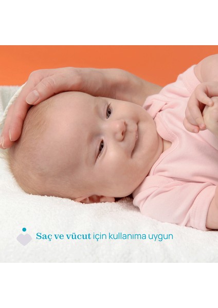 Baby Moments Doğal Bebek Saç ve Vücut Şampuanı Göz Yakmayan Arındırıcı Etki 750 ml