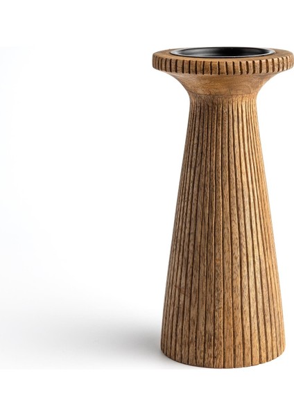 Terra Uzun Rustik Şamdan 24 cm