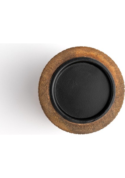 Terra Kısa Rustik Şamdan 15 cm indirimleri