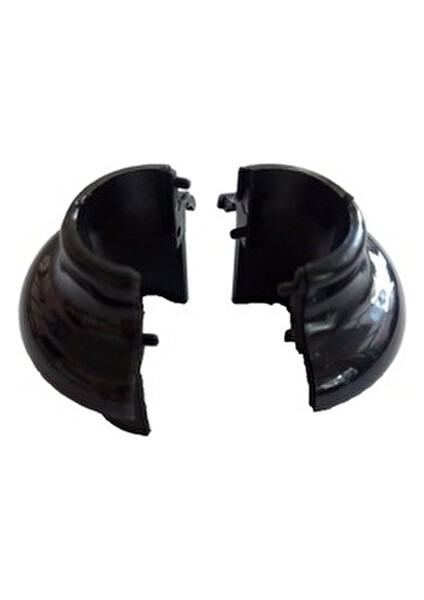 Doğalgaz Ocak Flex Hortumu Rozeti Mermer Üstü Delik Tapa Yüzük Siyah