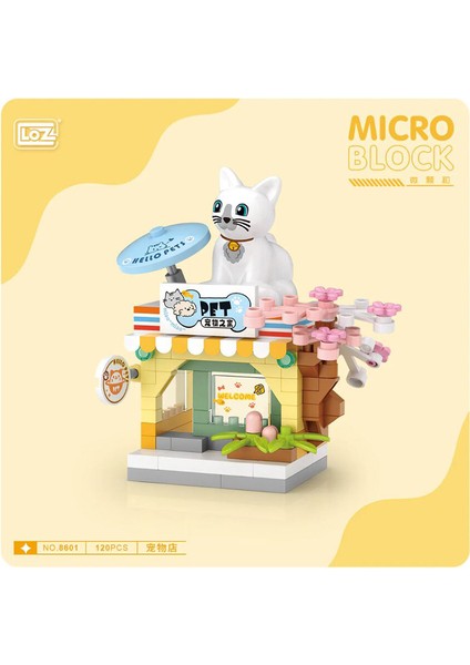 3 Adet Loz Mikro Block Pet Shop 120 Parça LZ-8601 fiyatları