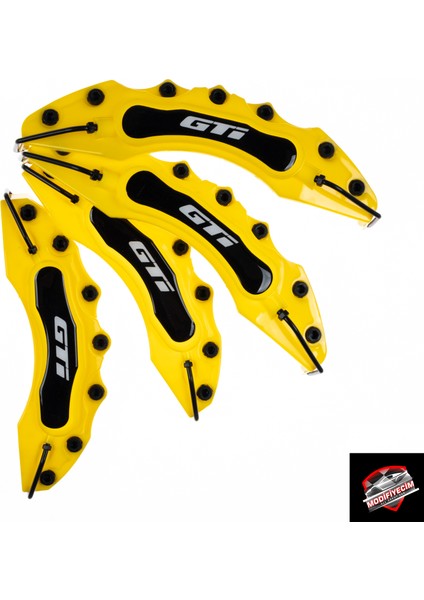 Sarı Gtı (Beyaz) 4'lü Kaliper Seti Yapıştırma Logolu fiyatları