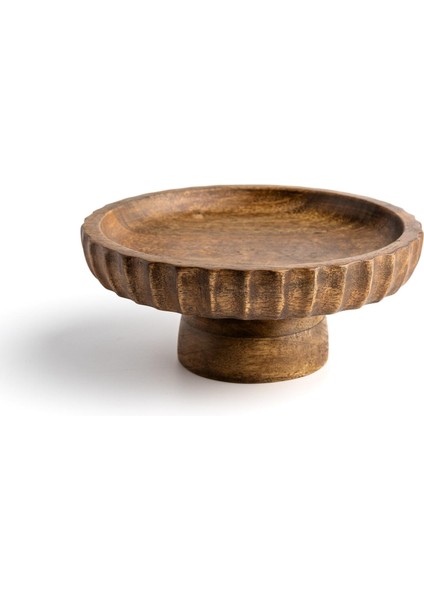 Terra Ayaklı Sunum Tabağı 20 cm