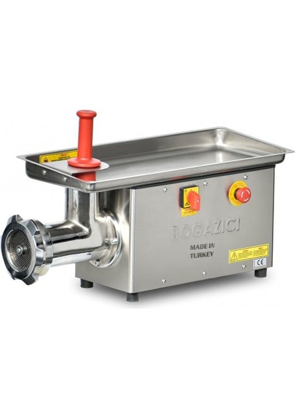 32'lik Ekonomik Model Kıyma Makinesi Saatte 300 kg 76 x 29 x 34 (Cm)