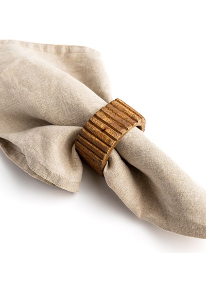 Terra 4'lü Peçete Halkası Seti