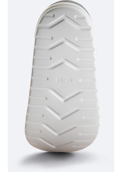 Erkek Gri-Beyaz Eva Terlik A31Y8316