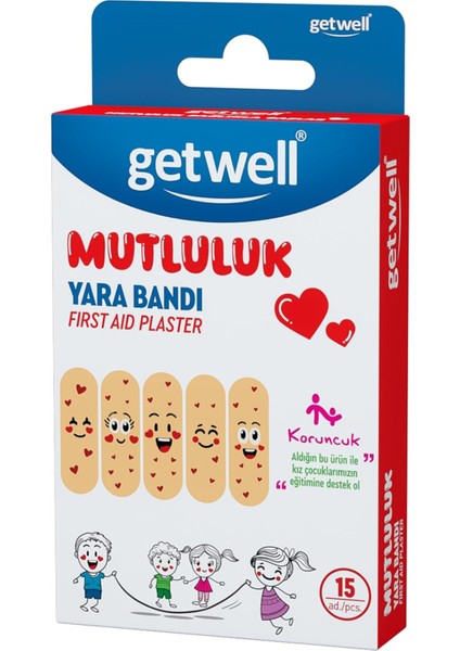 Mutluluk Yara Bandı 15 Adet 2 Adet