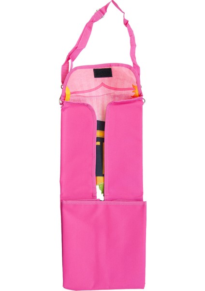 Kendinden Çantalı Katlanabilir Kız Çocuk Seccadesi, Seyyar Askılı - Pembe modelleri