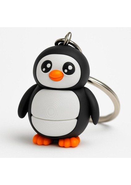Sevimli Penguen Anahtarlık – 3D Yazıcı ile Özel Üretim fiyatları