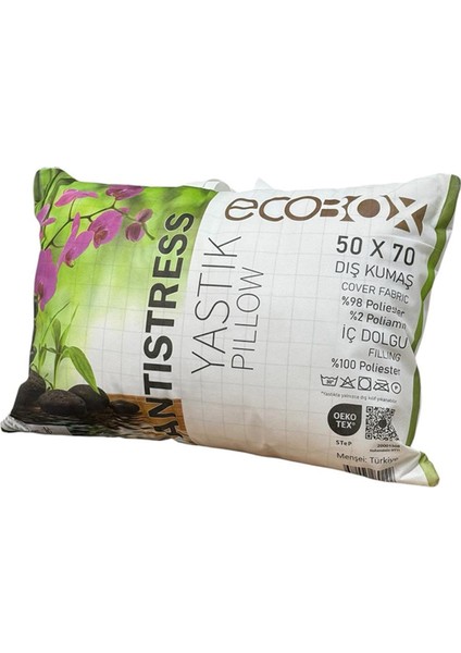 Ecobox Antistress Yastık 50 x 70 3 Adet