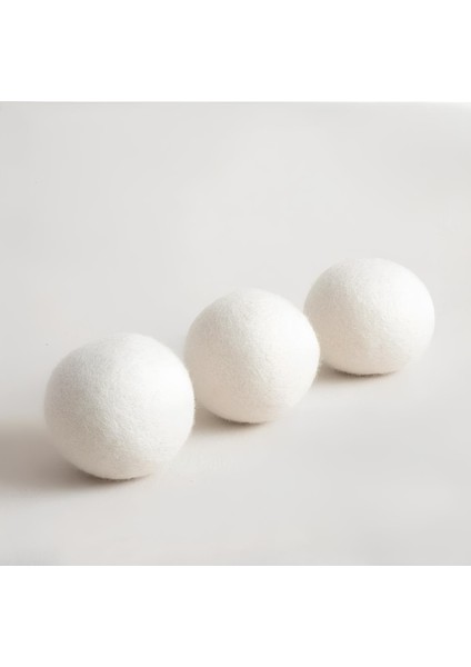 3'lü Yün Kurutma Topu Seti