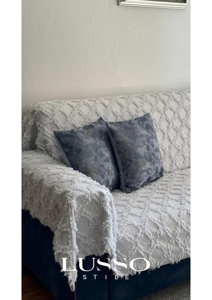 Siena Gümüş Gri Koltuk Örtüsü 180x300 fiyatları