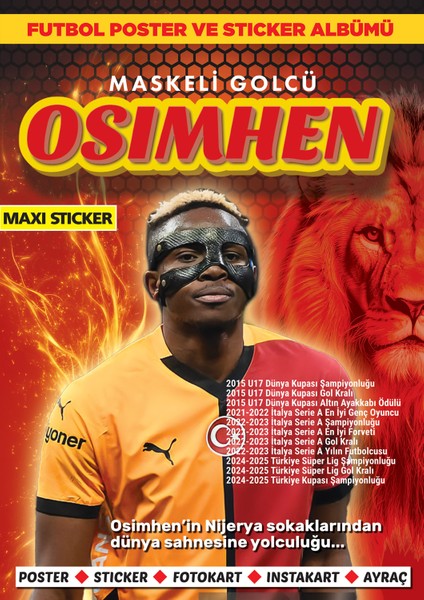 Osımhen Poster ve Sticker Albümü 013