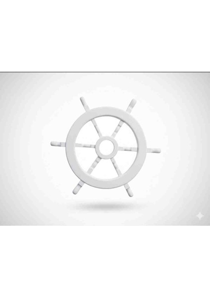 Dekoratif poliüretan duvar dekoru 3lu set Deniz temalı modelleri