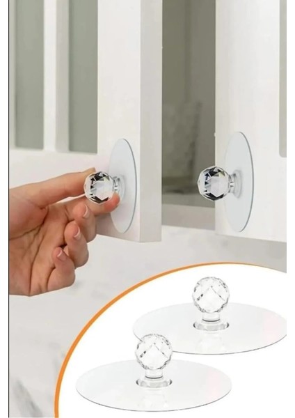 1 Adet Kendinden Yapışkanlı Dolap & Çekmece Kulpu – Pratik Mobilya Tutma Düğmesi indirimleri