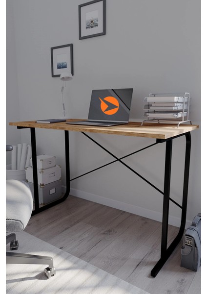 Metal Ayaklı Çalışma & Laptop Masası 60×100 cm – Modern Ofis/çalışma Masası fiyatları