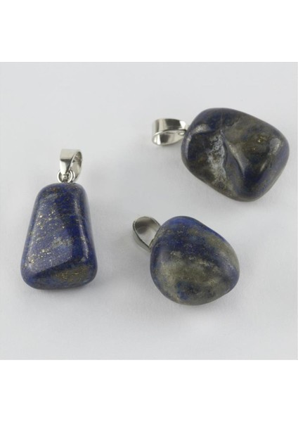 Lapis Doğaltaş Kolye Ucu