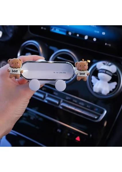 Araba Cep Telefonu Tutucu Araba Tutucu Karikatür Araba Havalandırma Cep Telefonu Navigasyon Braketi (Yurt Dışından)