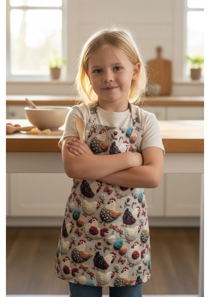 Çocuk Mutfak Önlüğü, Etkinlik Önlüğü 4-12 Yaş Aktivite Önlüğü