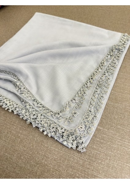 Anne Eli Ile Işlenmiş Tığ Oyalı Yazma Örtü Yerli Üretim 100X100CM fiyatları