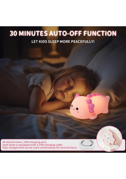 Hayvan Gece Lambası Pat Işığı Gece Lambası Masaüstü Lambası Başucu Lambaları (Yurt Dışından)