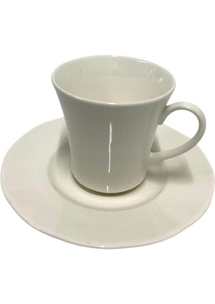 Bone Olympos Sade 12 Parça Çay Fincan Seti