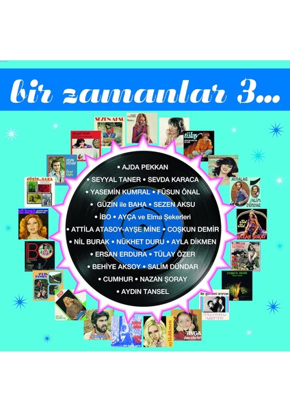 My Bir Zamanlar 3 - Plak 2 Lp (2&apos;li Plak)