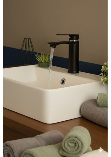 Lavabo Bataryası-Siyah Renk-Pirinç modelleri