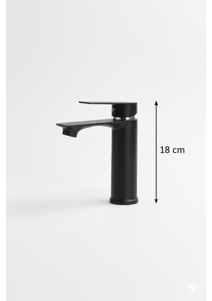 Lavabo Bataryası-Siyah Renk-Pirinç fırsatları