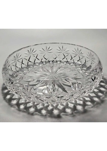 El Yapımı Kristal Palm Desenli 28 cm Dekoratif Sunumluk Kase fiyatları