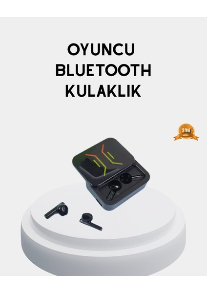 Bluetooth 5.3 Kulaklık – Kablolu & Kablosuz Kullanım, 2000 Mah Powerbank, 4 Saat Kesintisiz Müzik