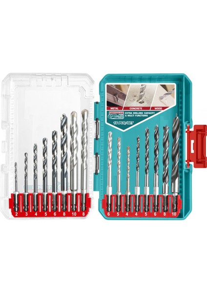 16 Parça Matkap Ucu Seti TACSDL11608 fiyatları
