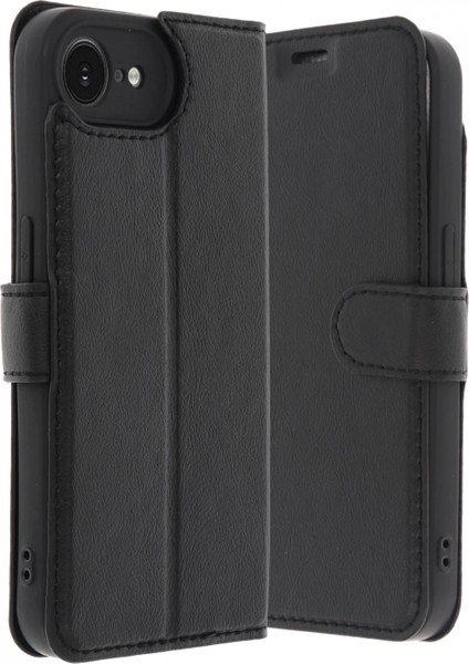 iPhone 16E Kılıf Trend S Plus Kapaklı Kılıf - Siyah modelleri