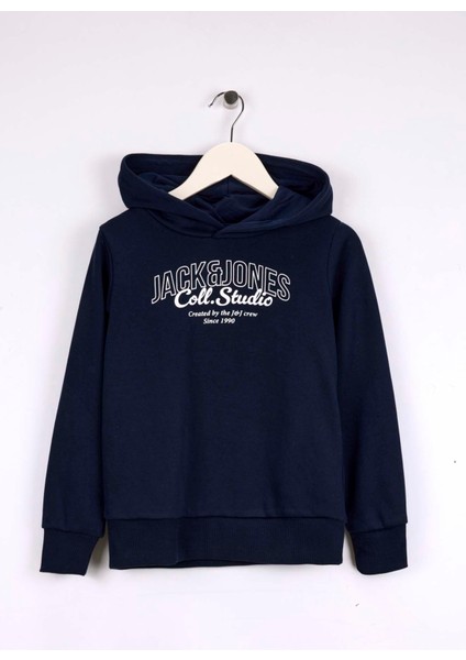 Baskılı Erkek Çocuk Lacivert Sweatshırt 12285646