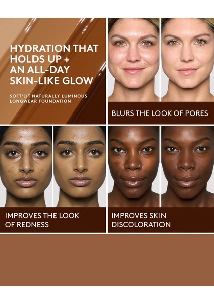 Soft' Lit Naturally Luminous Foundation - Fondöten 100 (85 G)