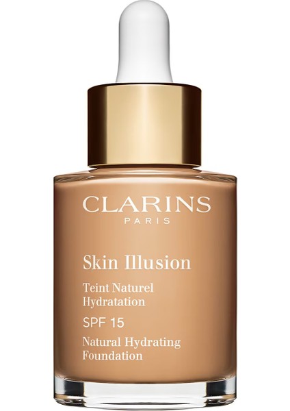 Skin Illusion Spf 15 - Nemlendirici Doğal Fondöten 110 Honey (30 Ml)