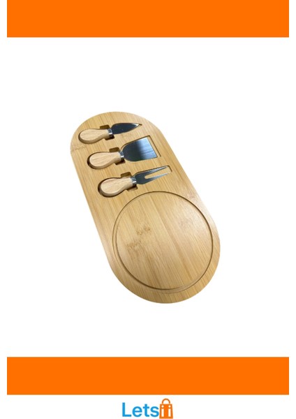 Şık Ahşap Peynir Kesme Bıçağı ve Sunum Takımı modelleri