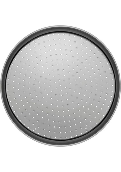 Delikli Pizza Pişirme Tepsisi, Paslanmaz Çelik Lahmacun Pide Fırın Tepsisi 28, 32, 36 cm fiyatları