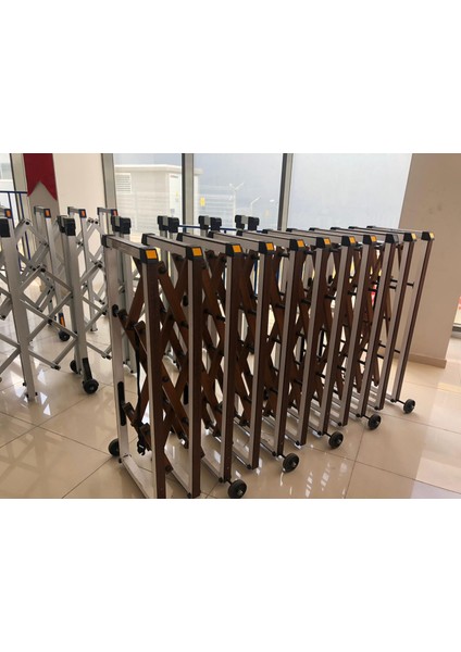 Alüminyum Akordiyon Bariyer 2 Metre