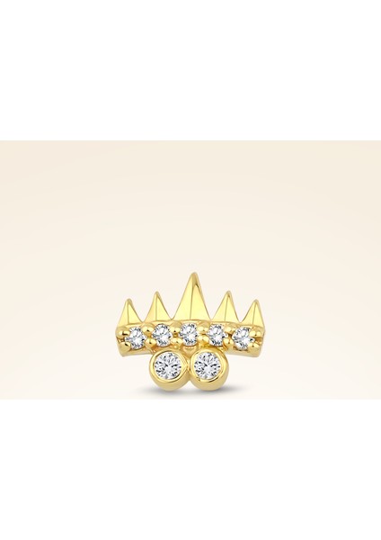 0,05 Karat Pırlanta Taşlı Tragus Piercing