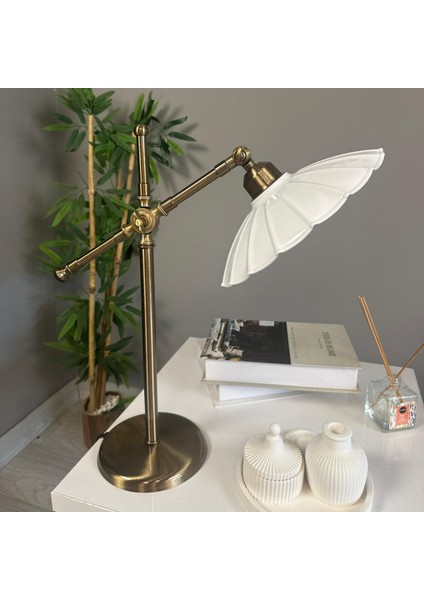 Risso Beyaz Masa Lambası Dekoratif Abajur Çocuk Odası Başucu Lambası Okuma Lambası indirimleri