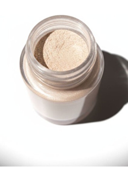 Cosmic Latte Göz Farı Işıltılı Tekli Renk Günlük ve Gece Kullanım İçin