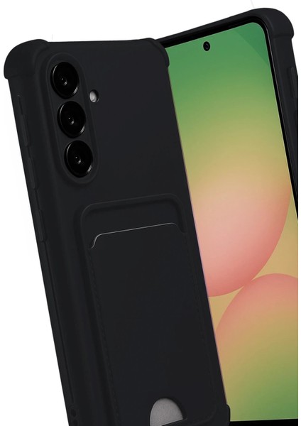 CPT16 Samsung Galaxy A17 5g Kelvin Kartvizitli Silikon - Siyah modelleri